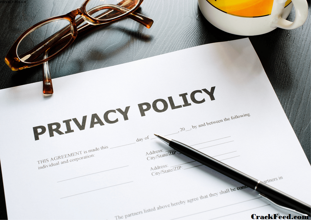 Privacy Policy For CrackFeed.com